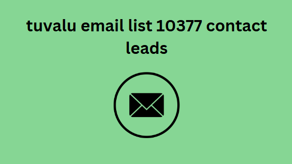 tuvalu email list 10377 contact leads