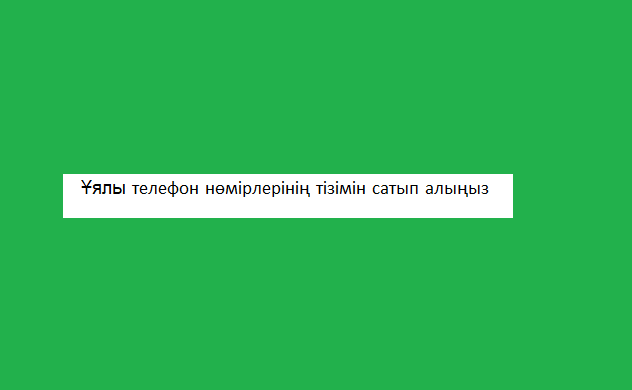 Ұялы телефон нөмірлерінің тізімін сатып алыңыз-min