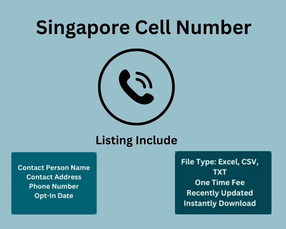 Singapore Cell Number