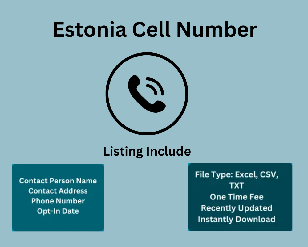 Estonia Cell Number