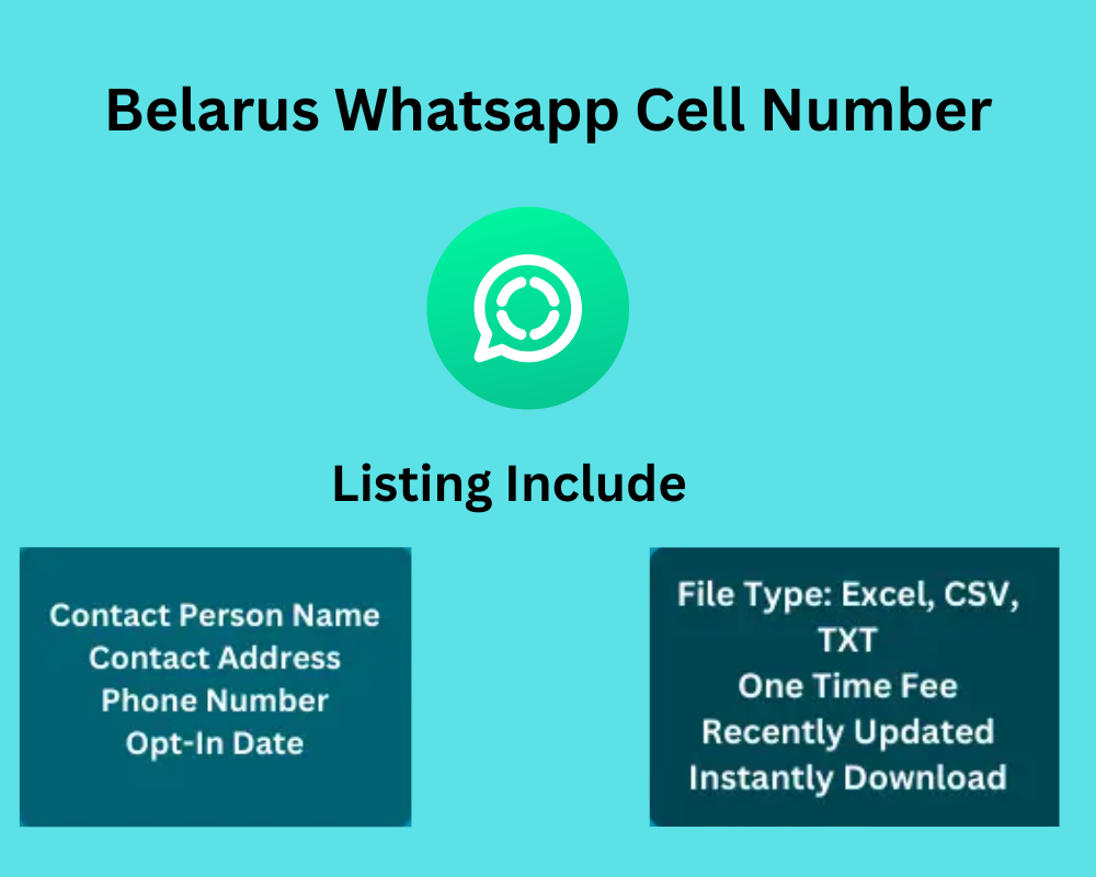 Belarus Whatsapp Cell Number
