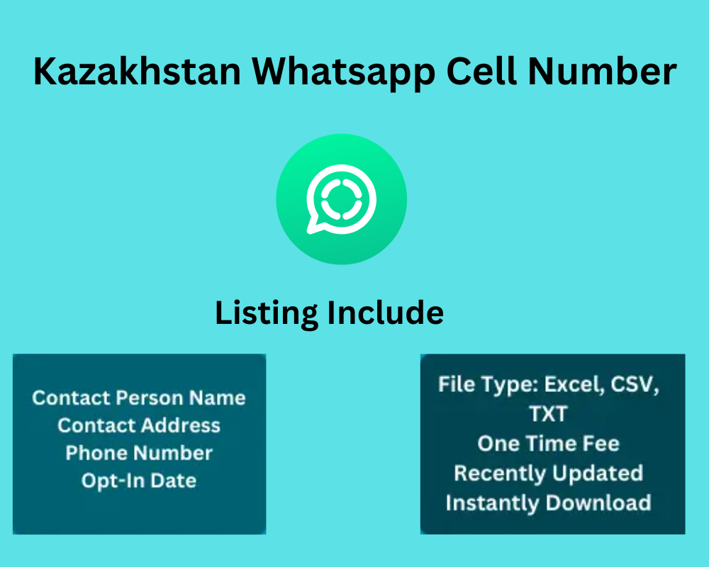 Kazakhstan Whatsapp Cell Number