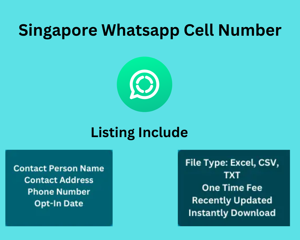 Singapore Whatsapp Cell Number